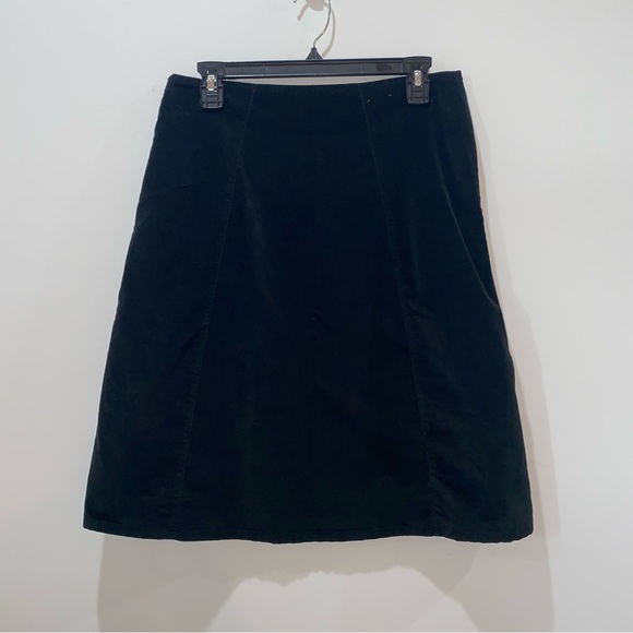 Eddie Bauer Cotton/Velvet Women's Skirt, lined with Satin, Size 6 - Picture 3 of 10